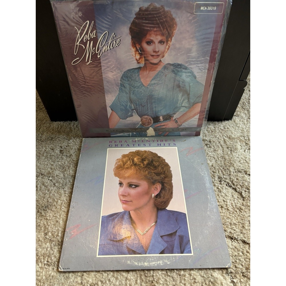 Reba McEntire Vinyl LP Lot - Have I Got A Deal For You & Greatest Hits